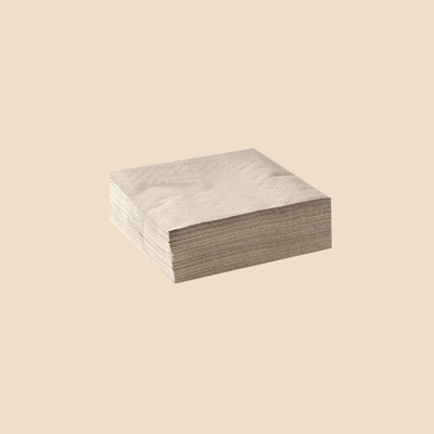 BioPak Paper Cocktail Napkins - 50PK