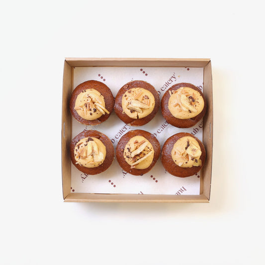 Banana & Honeycomb Mini Cakes (GF, DF, V)