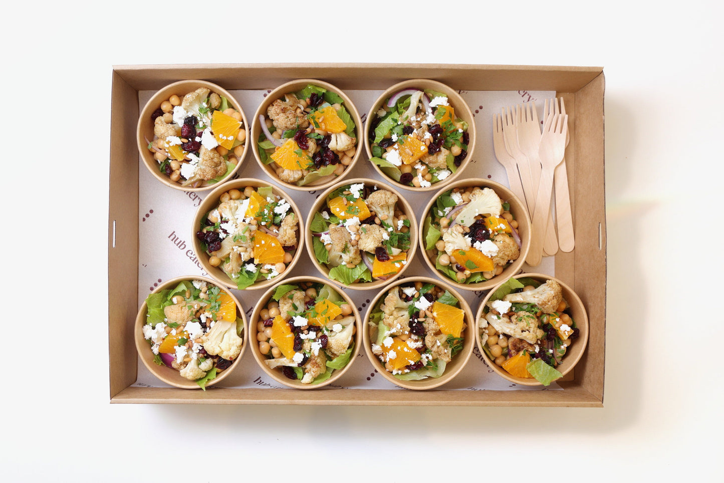 Roast Cauliflower, Chickpea & Orange Salad - Individual