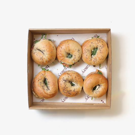 Mini Salmon Bagel Box