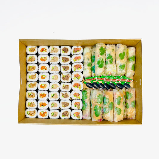 Sushi & Rice Paper Roll Large Box (58pc)