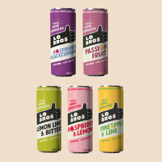Lo Bros Kombucha 250ml Variety