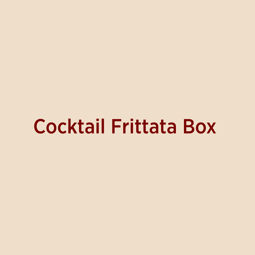 Cocktail Frittata Box