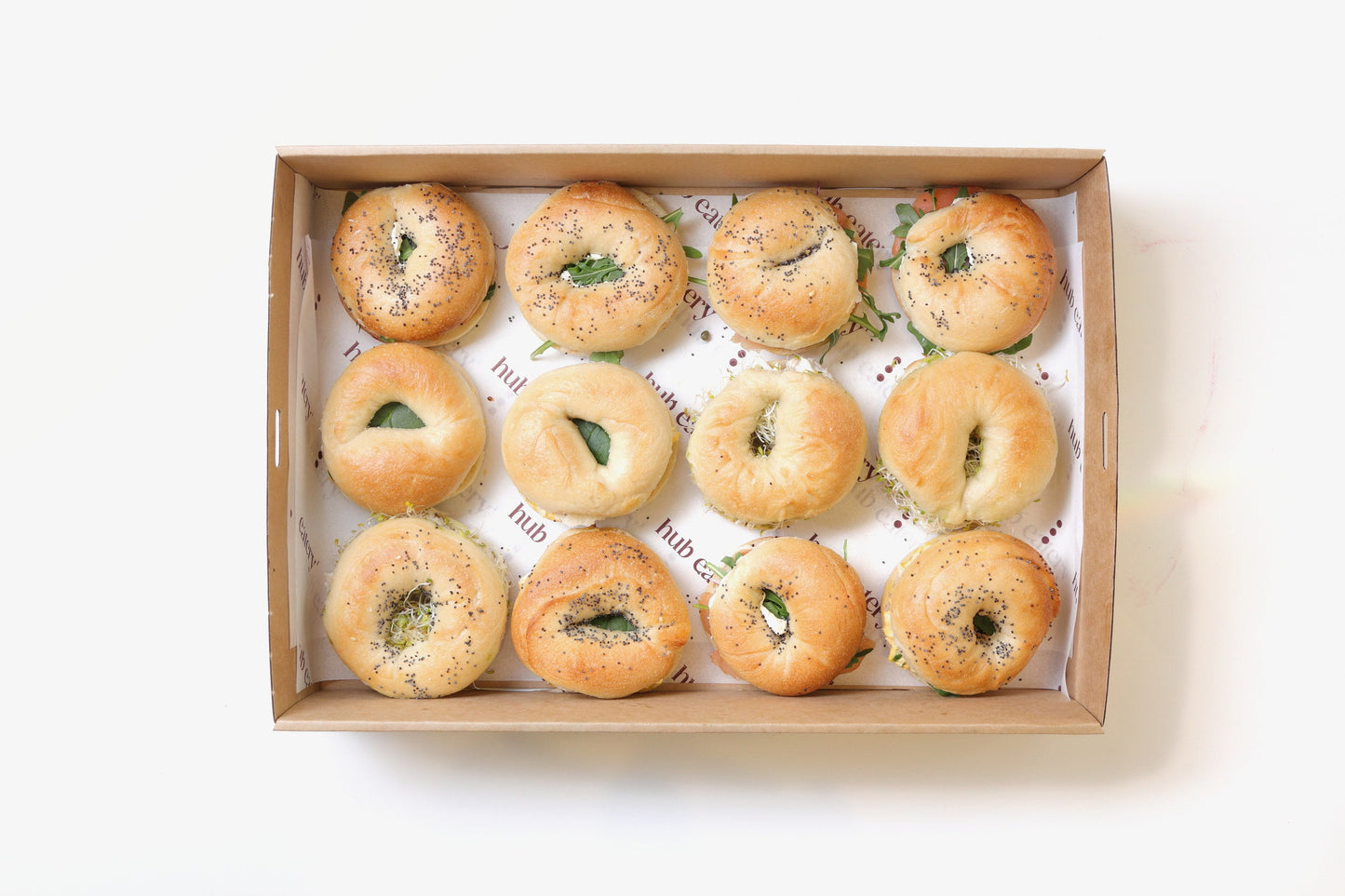 Mini Savoury Bagel Box