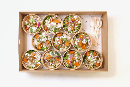 Roast Pumpkin, Brown Rice, Feta Salad - Individual